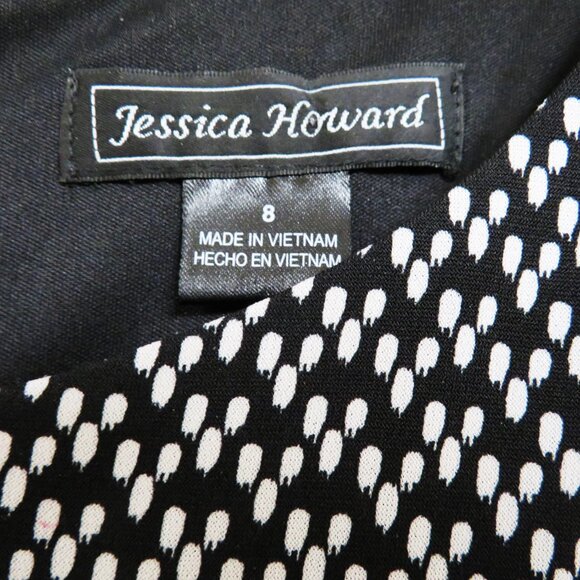 Jessica Howard Sleeveless Fit & Flare Dress Size 8 - Picture 2 of 6